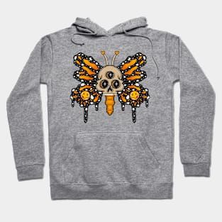 Skully butterfly Hoodie